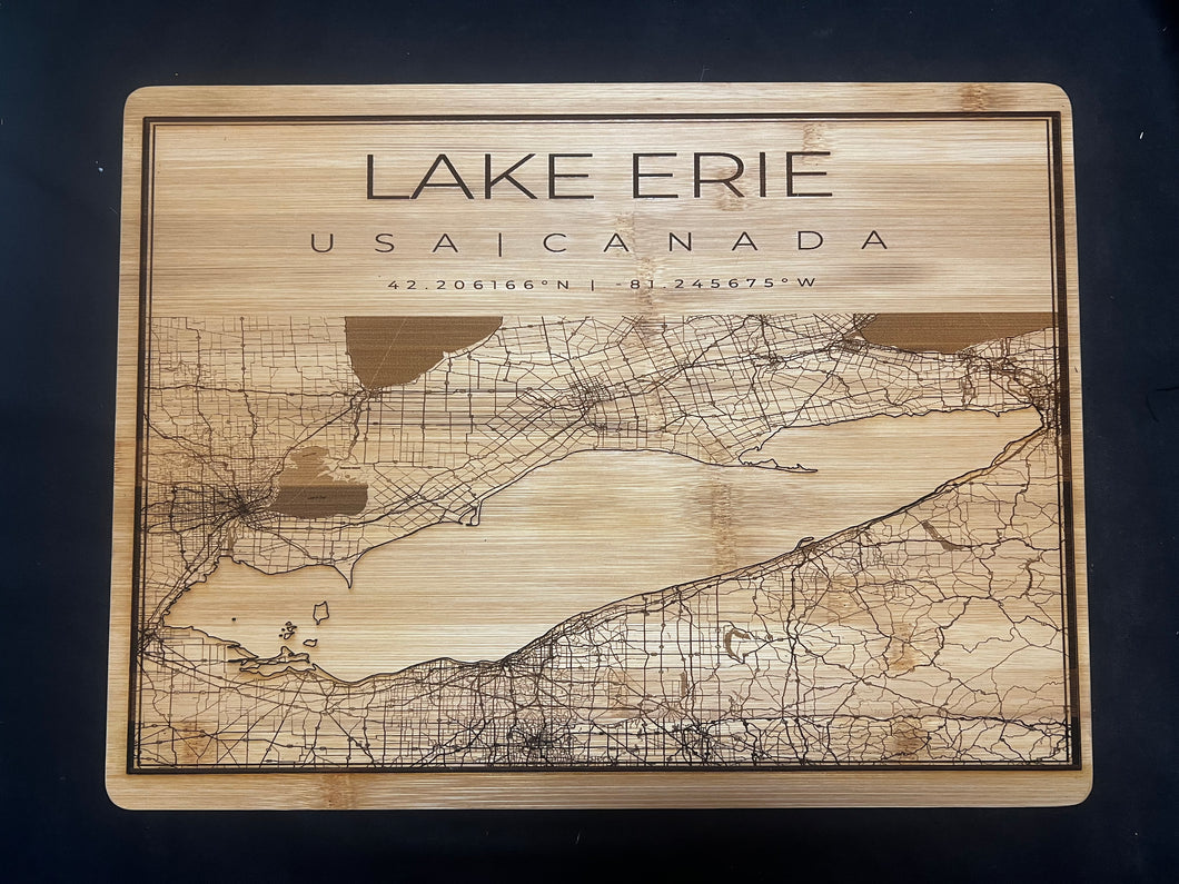 Bamboo Lake Erie Map
