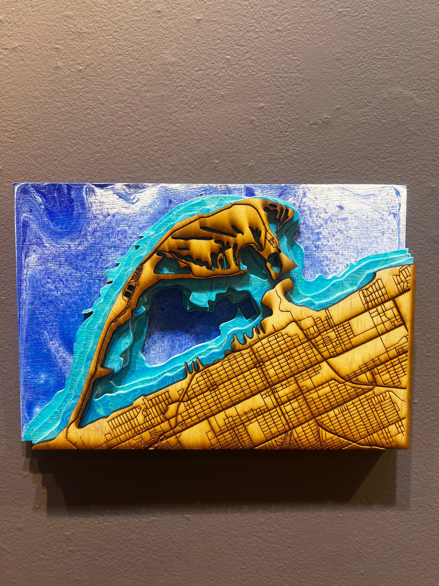 Presque Isle 3D Depth Map￼