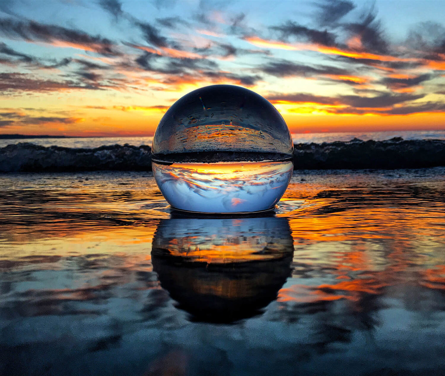 Presque Isle State Park Photograph — Reflection Sunset