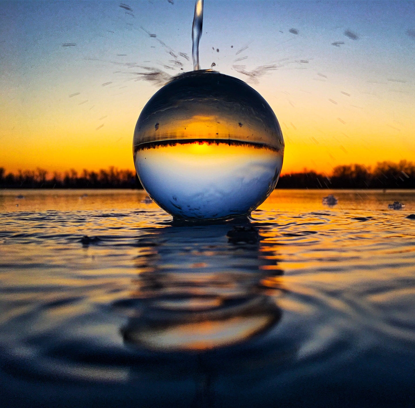 Misery Bay, Erie PA Photograph — Drip Sunset